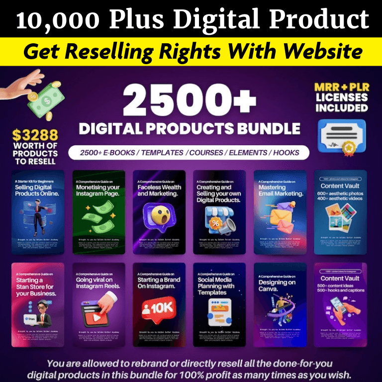 SELLDROX digital product bundle preview
